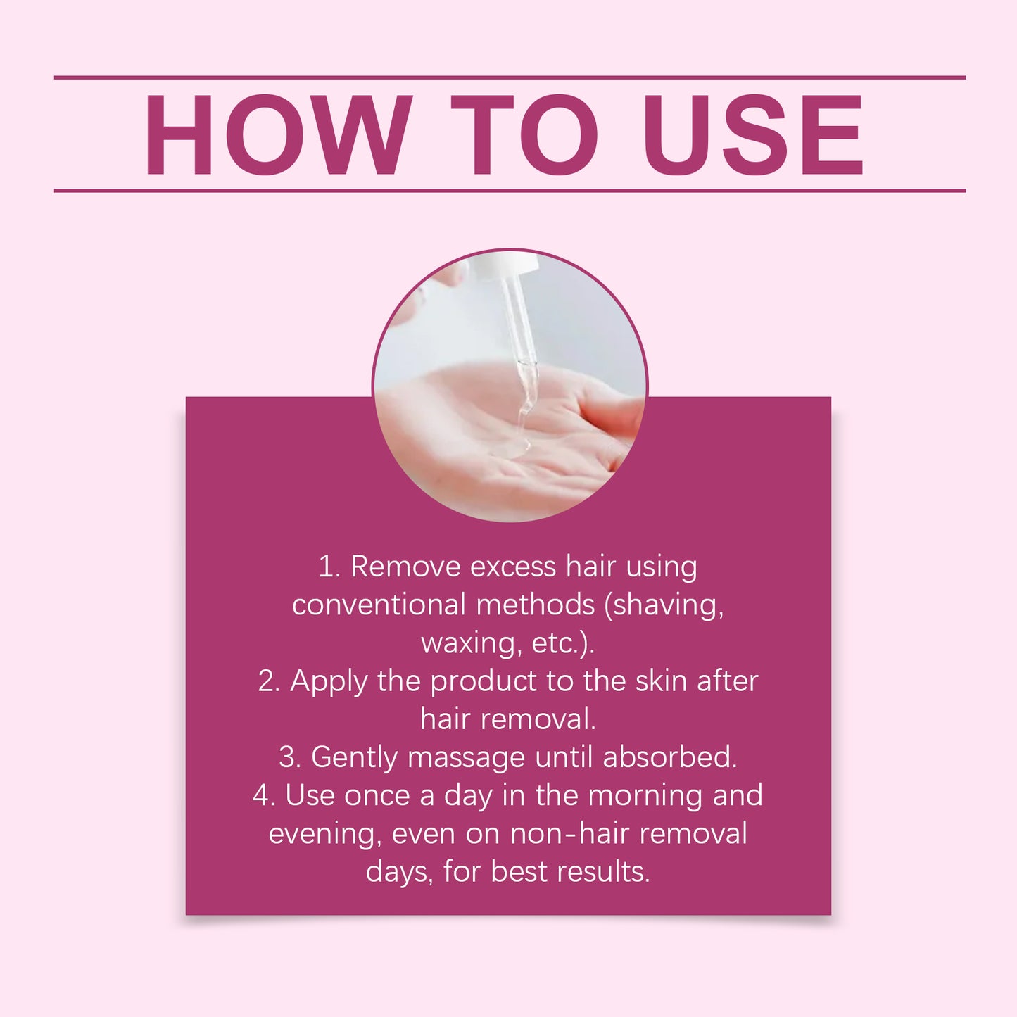 SmoothConfidence™ Hair Removal Oil